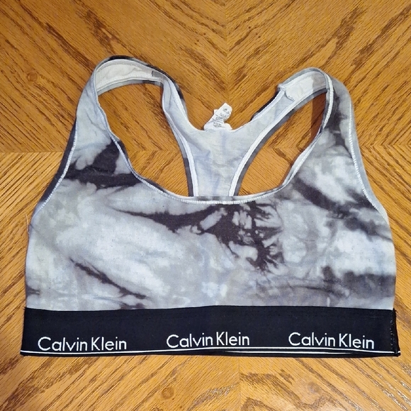 Calvin Klein Black and Tie-Dye Racerback Bras (Set of 2) - Picture 7 of 10